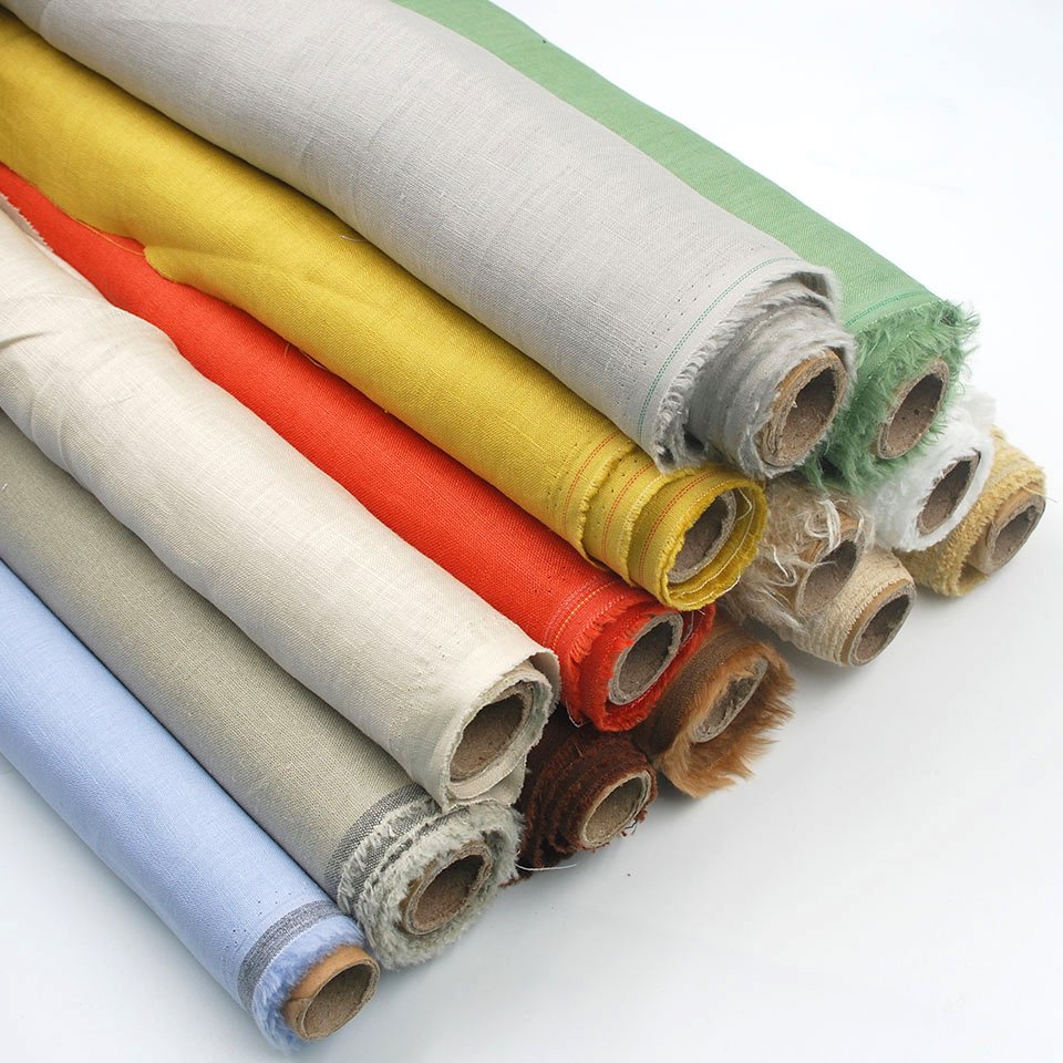 100% LINEN FABRIC/ Textile